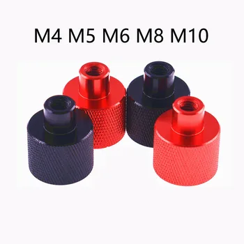 1 Adet M4 M5 M6 M8 M10 Kör delik Alüminyum Başparmak Somun Çerçevesi El Sıkın Flanş Somunu Adım Tırtıllı Başparmak Somunu FPV RC Modelleri için