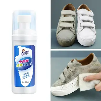 1 Adet Yıkama Ayakkabı Beyazlatma Sprey Beyaz Ayakkabı Temizleyici özel Beyazlatmak Yenilenmiş Lehçe Temizleme Aracı Rahat Deri Ayakkabı