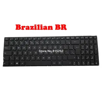 Laptop Klavye İçin ASUS R543 R543MA R543UA R543UB Siyah Brezilyalı BR