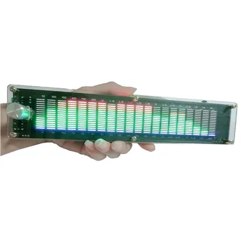 Nvarcher Müzik spektrum seviyesi ışık çok modlu DSP ekolayzır EQ ses kontrolü pikap renk akrilik konut ile