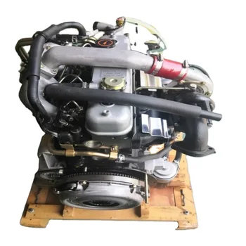 Yüksek kaliteli motor tertibatı 4jbt araba motoru için komple silindir ısuzu 4jb1t motor 68KW 3600rpm ISUZU