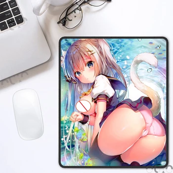 Anime fare altlığı Kawaii Seksi Çıplak Kız pc aksesuarları Kauçuk Paspas masa koruyucu Oyun Mousepad Gamer Masa Matı Karikatür Fare Pedleri