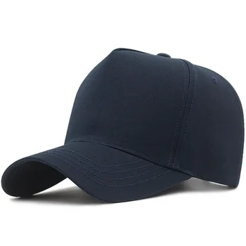 Erkek Kadın Şapka Büyük Kafa Artı Boyutu XXL Boy Yüksek Taç Ayarlanabilir Düz Rahat FashionTrucker beyzbol şapkası 56-60cm 61-65cm