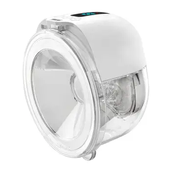 Giyilebilir göğüs pompası 110 Derece Geniş Geniş Açı LED Ekran 3 Modları 9 Dişliler Eller Serbest göğüs pompası Elektrikli göğüs pompası