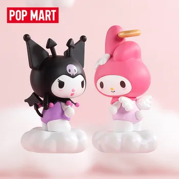 POP MART Sanrio Aile En İyi Arkadaşı Sevgiliye Serisi Kör Kutu Caja Ciega Kawaii Bebek Aksiyon Figürü Oyuncak Çocuk Modeli Gizem Kutusu
