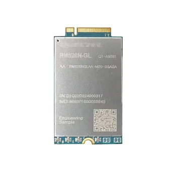 Quectel RM520F-GL 5G dayalı Snapdragon X65 desteği alt 6GHz mmWave çift bağlantı NR M. 2 Mühendis örnekleri modülü Küresel