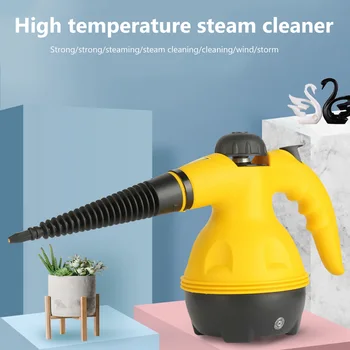 Yüksek Sıcaklık Elektrikli Buharlı Temizleyici Çok Fonksiyonlu El Buharlı Temizleme Makinesi Taşınabilir Ekleri Leke Çıkarma için